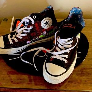Simpsons 25th Anniversary Converse